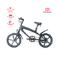 Cruzaa E-bike with built in speakers and bluetooth